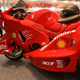 Illustration for article titled Only In Japan: Crazy Ferrari-Badged Suzuki Hayabusa Trike
